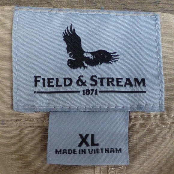 Field & Stream cargo shorts hiking outdoors Sz XL elastic - Picture 2 of 12